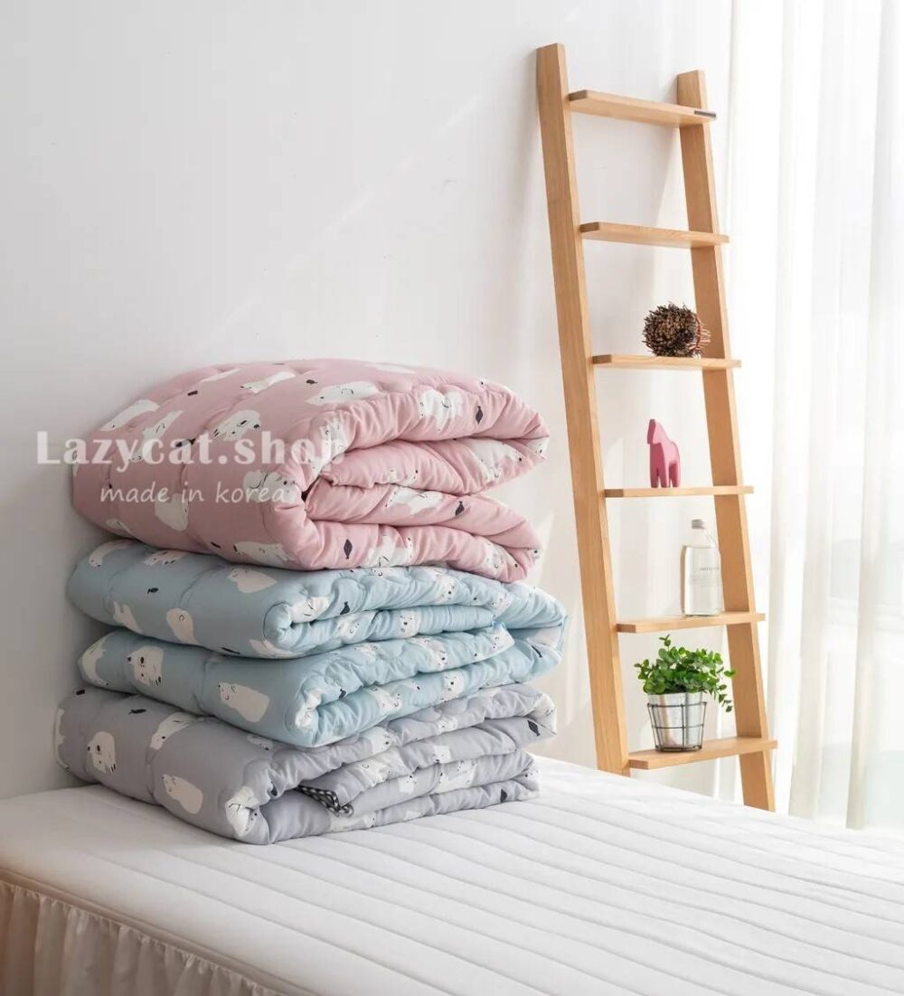 捕魚北極熊四季被 (8) (預購)【韓國四季被】正韓🇰🇷捕魚北極熊 薄款/厚款四季被🐻❄️