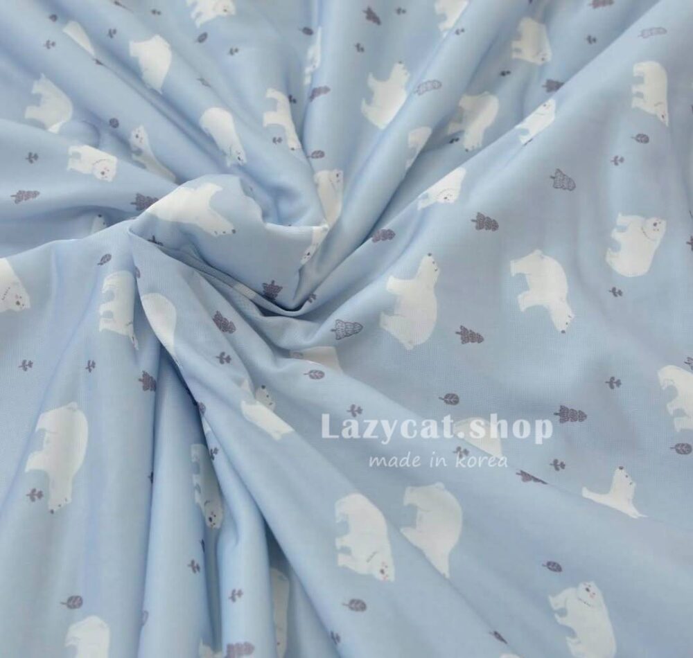 森林北極熊涼被 (2) (現貨)【韓國涼被】森林北極熊🧊涼被 -7度涼被