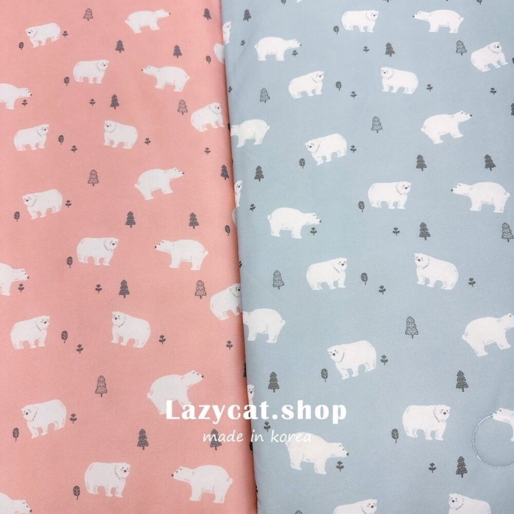 森林北極熊涼被 (4) (現貨)【韓國涼被】森林北極熊🧊涼被 -7度涼被