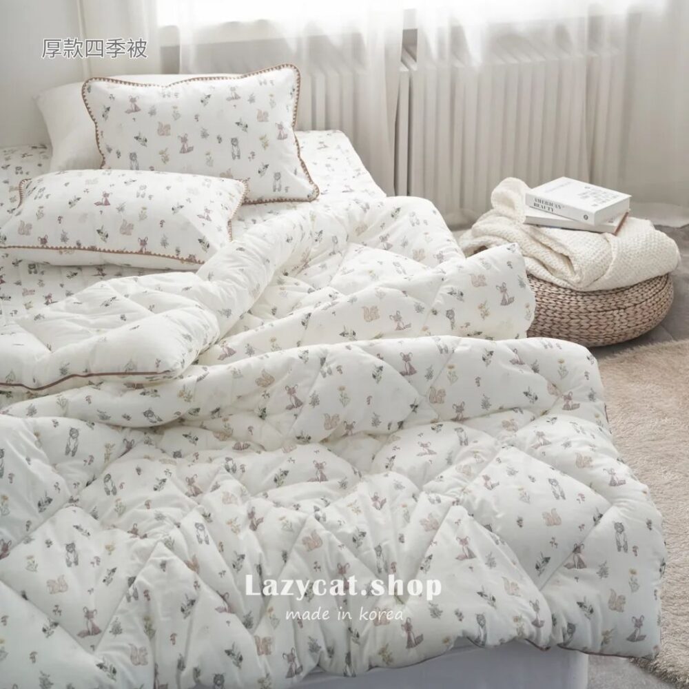 森林物語 (1) (預購)【韓國四季被】正韓🇰🇷森林物語 薄款/厚款四季被