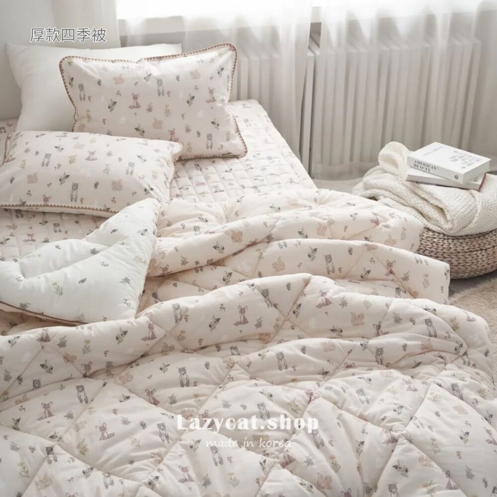 森林物語 (2) (預購)【韓國四季被】正韓🇰🇷森林物語 薄款/厚款四季被