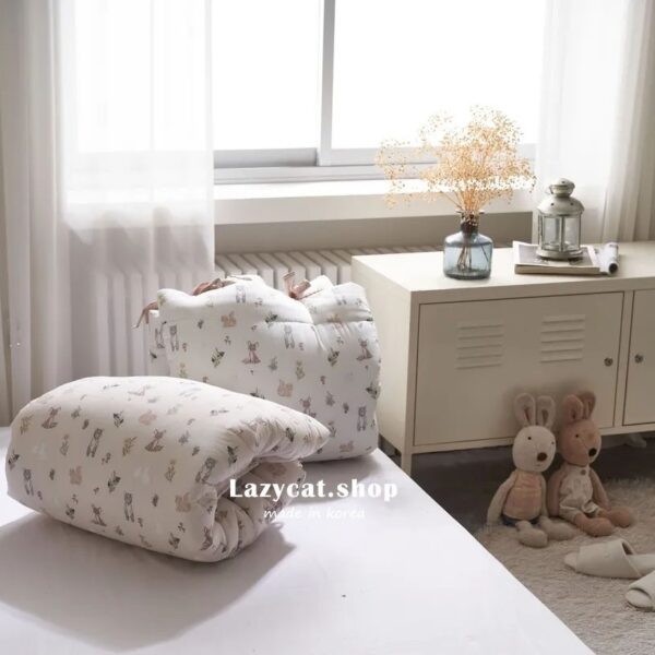 森林物語兒童睡袋 (5) (預購)【兒童睡袋】正韓🇰🇷棉被家 森林物語兒童睡袋 4件組