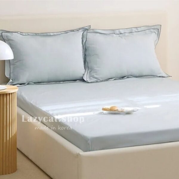 法式素色莫代爾床包 (9) 【韓國床包】正韓🇰🇷法式素色☁️莫代爾床包7色(無鋪棉)
