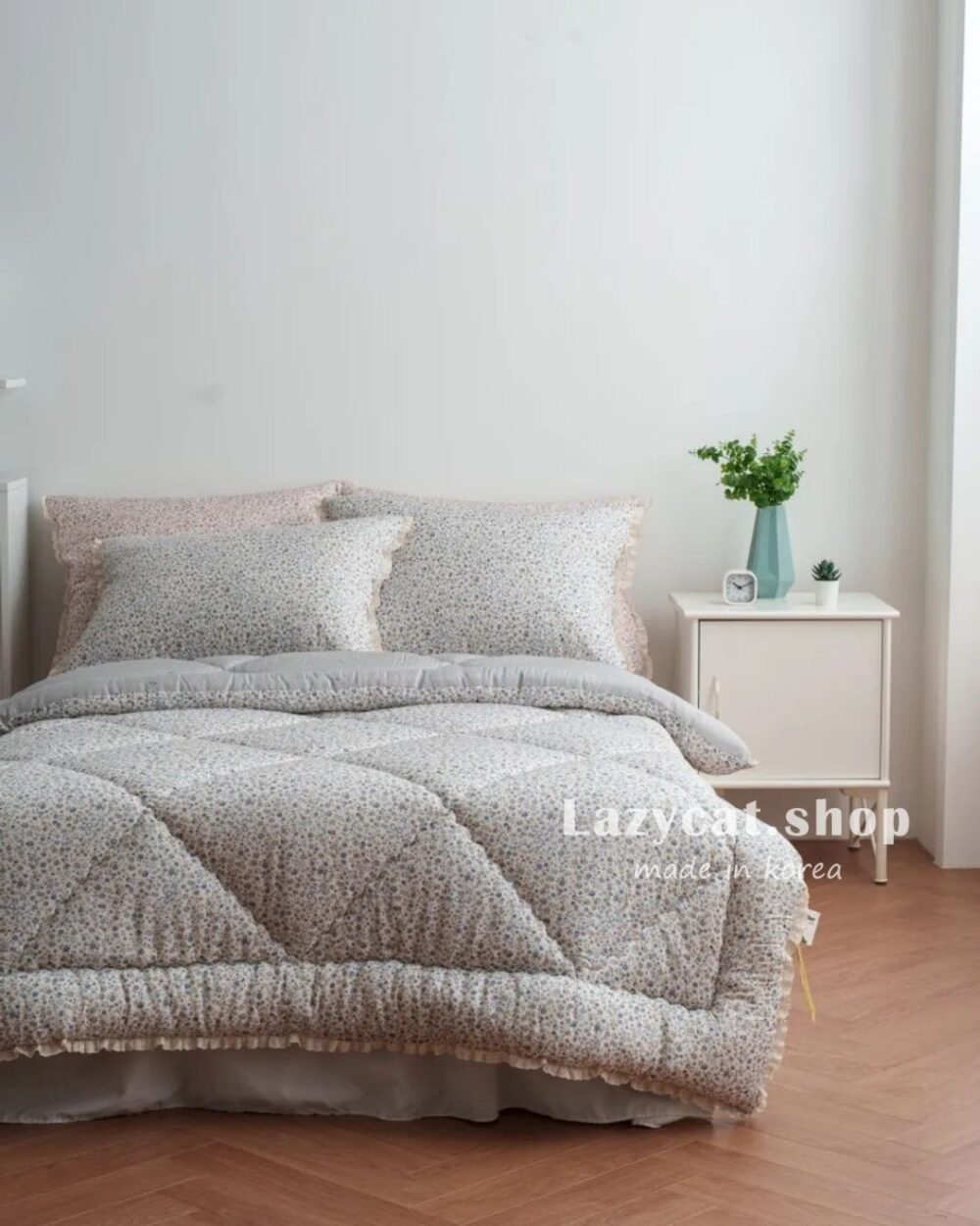 浪漫碎花花海-6 (預購)【韓國冬被】正韓🇰🇷浪漫碎花花海 雙材質冬被