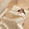 清新小圖 頂級兒童睡袋 (7) (預購)【兒童睡袋】正韓🇰🇷Vivienda🌼清新刺繡100%純棉 雙材質兒童睡袋 3件組☁️