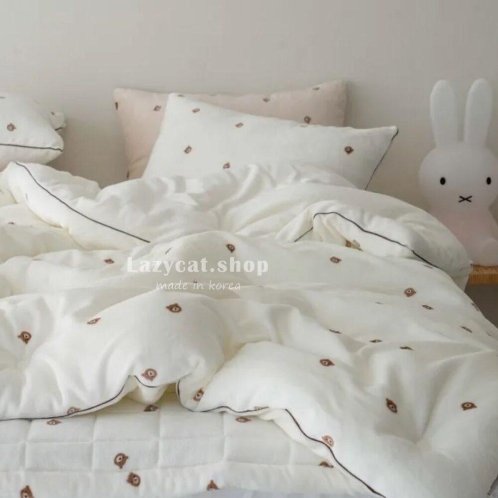 溫暖熊熊冬被 (11) 【韓國冬被】正韓🇰🇷溫暖熊熊毛絨 雙面絨冬被