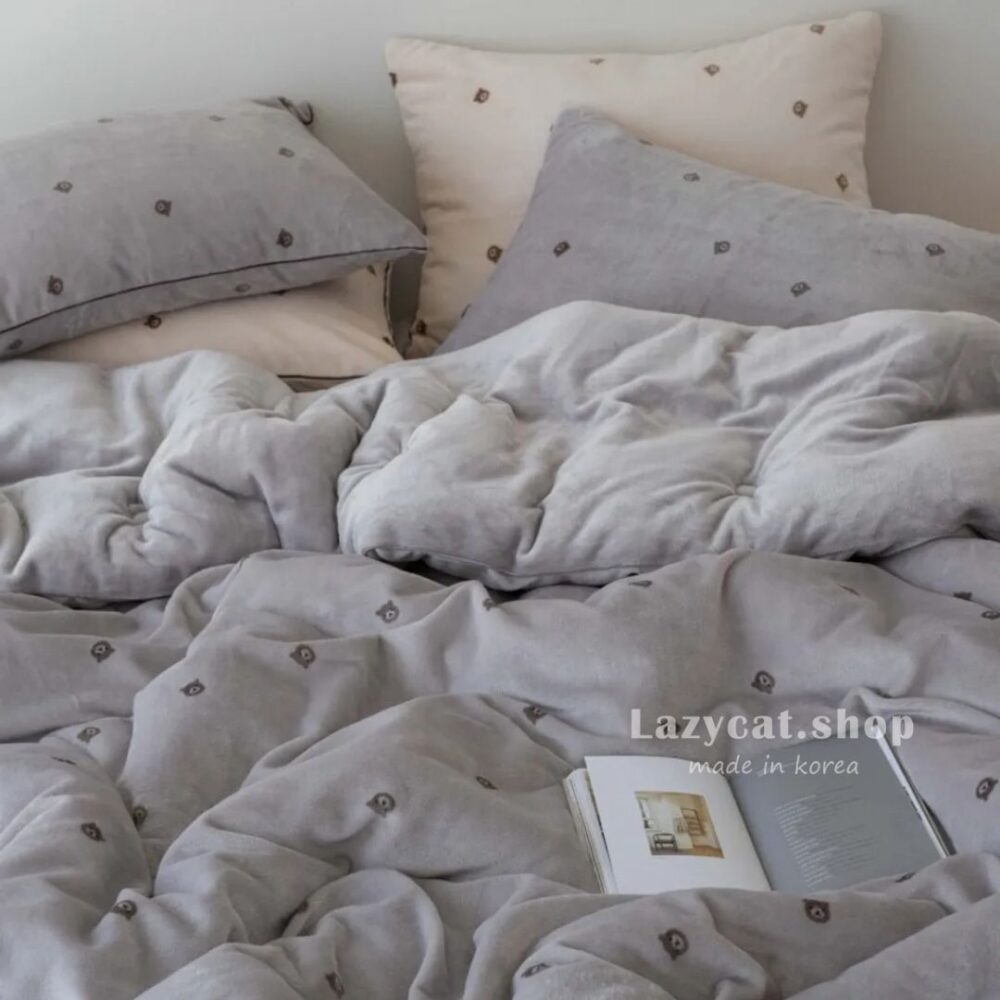 溫暖熊熊冬被 (17) 【韓國冬被】正韓🇰🇷溫暖熊熊毛絨 雙面絨冬被