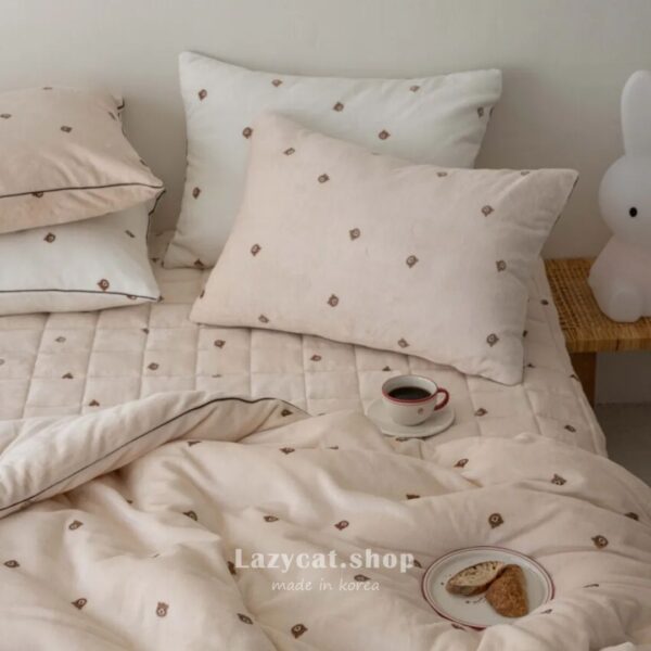 溫暖熊熊冬被 (2) 【韓國冬被】正韓🇰🇷溫暖熊熊毛絨 雙面絨冬被