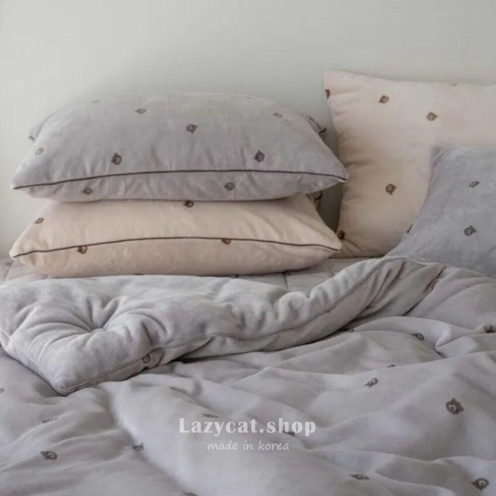 溫暖熊熊冬被 (5) 【韓國冬被】正韓🇰🇷溫暖熊熊毛絨 雙面絨冬被