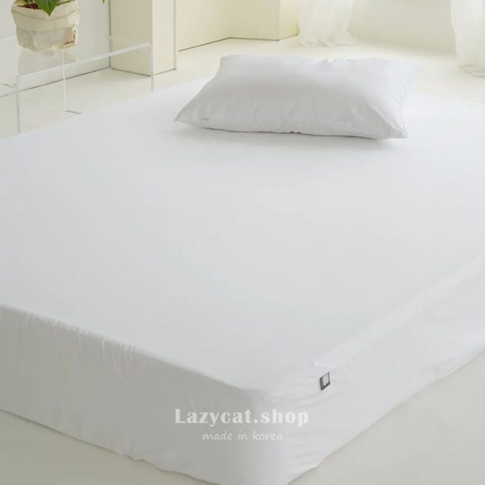 溫柔簡約40支純棉床包 (11) 【韓國床包】正韓🇰🇷溫柔簡約 40支高密度純棉床包(無鋪棉款)9色