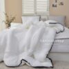 無印撞色毛絨🤍🖤雙材質冬被 (8) (預購)【韓國冬被】正韓🇰🇷無印撞色毛絨 雙材質冬被🤍🖤