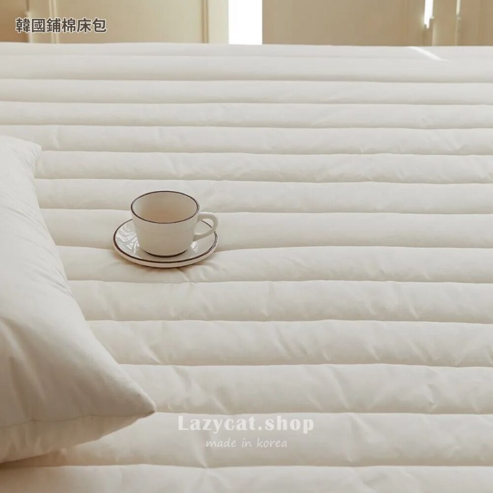 無印百搭床包 (1) 【韓國床包】正韓🇰🇷無印百搭床包 M2防塵蟎床包(鋪棉款)4色