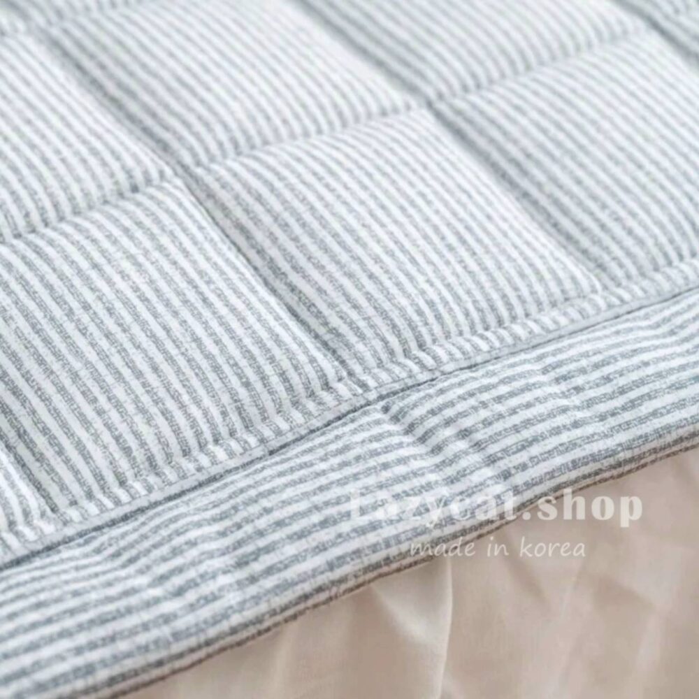 簡約條紋 厚款四季被 (4) 【韓國四季被】正韓🇰🇷簡約條紋 厚款四季被