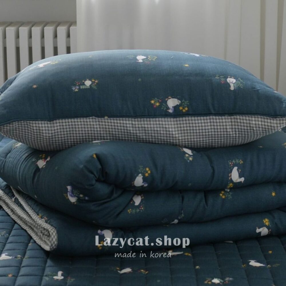 花園小鴨 薄款四季被厚款四季被 (3) (預購)【韓國四季被】正韓🇰🇷花園小鴨 薄款/厚款四季被🦆 (只有單人)