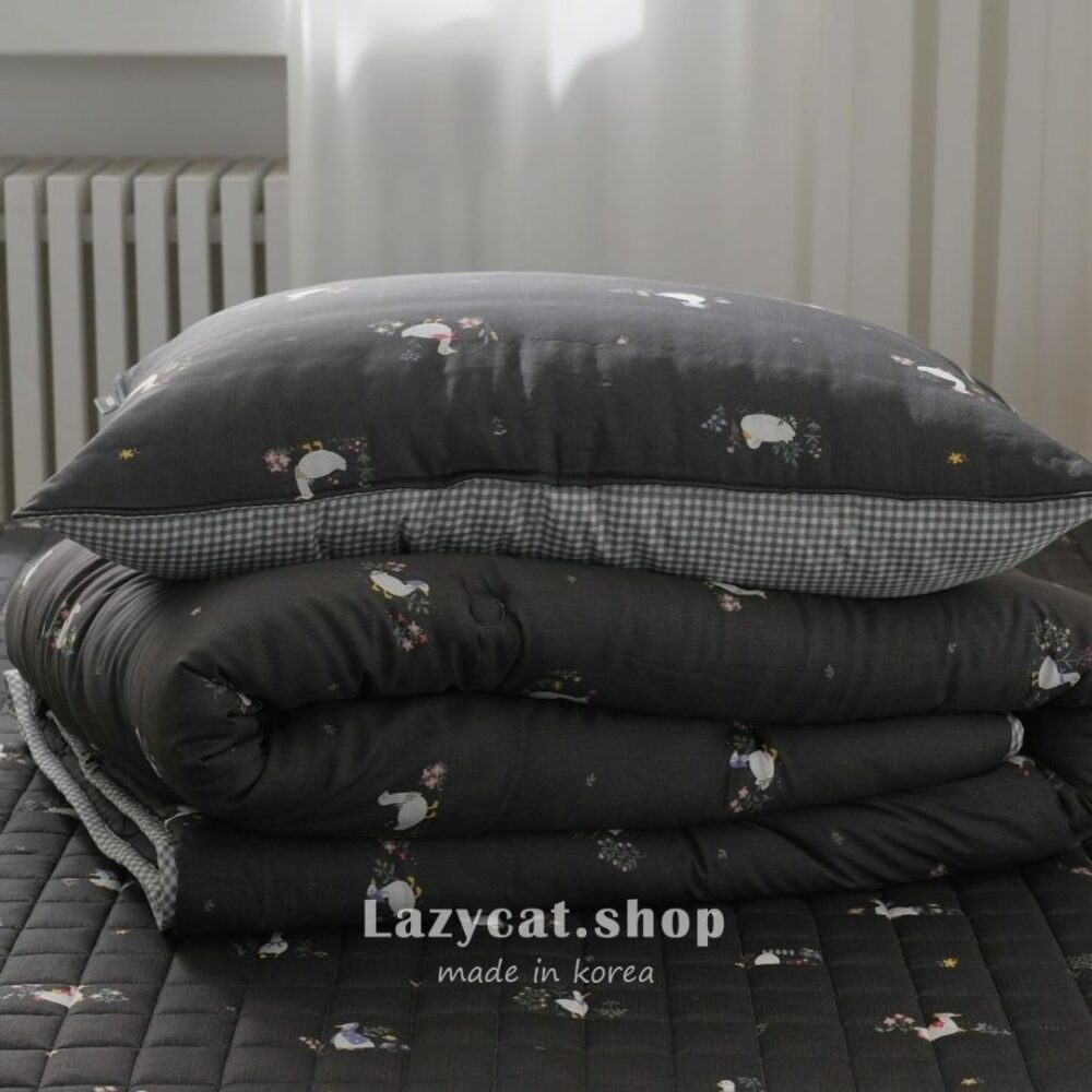 花園小鴨 薄款四季被厚款四季被 (5) (預購)【韓國四季被】正韓🇰🇷花園小鴨 薄款/厚款四季被🦆 (只有單人)