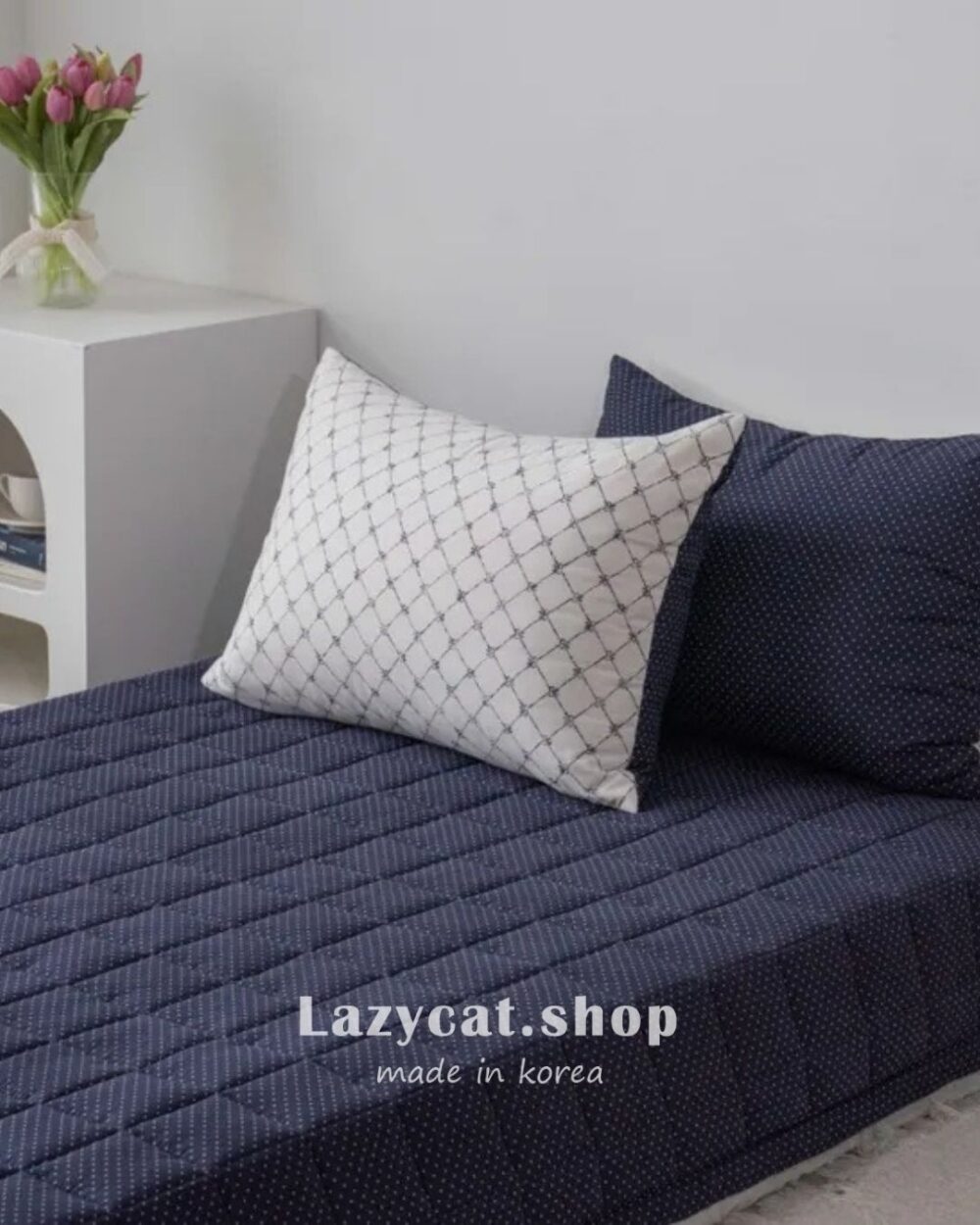 蝴蝶結格紋 厚款四季被 (11) (預購)【韓國四季被】正韓🇰🇷蝴蝶結格紋 厚款四季被💙