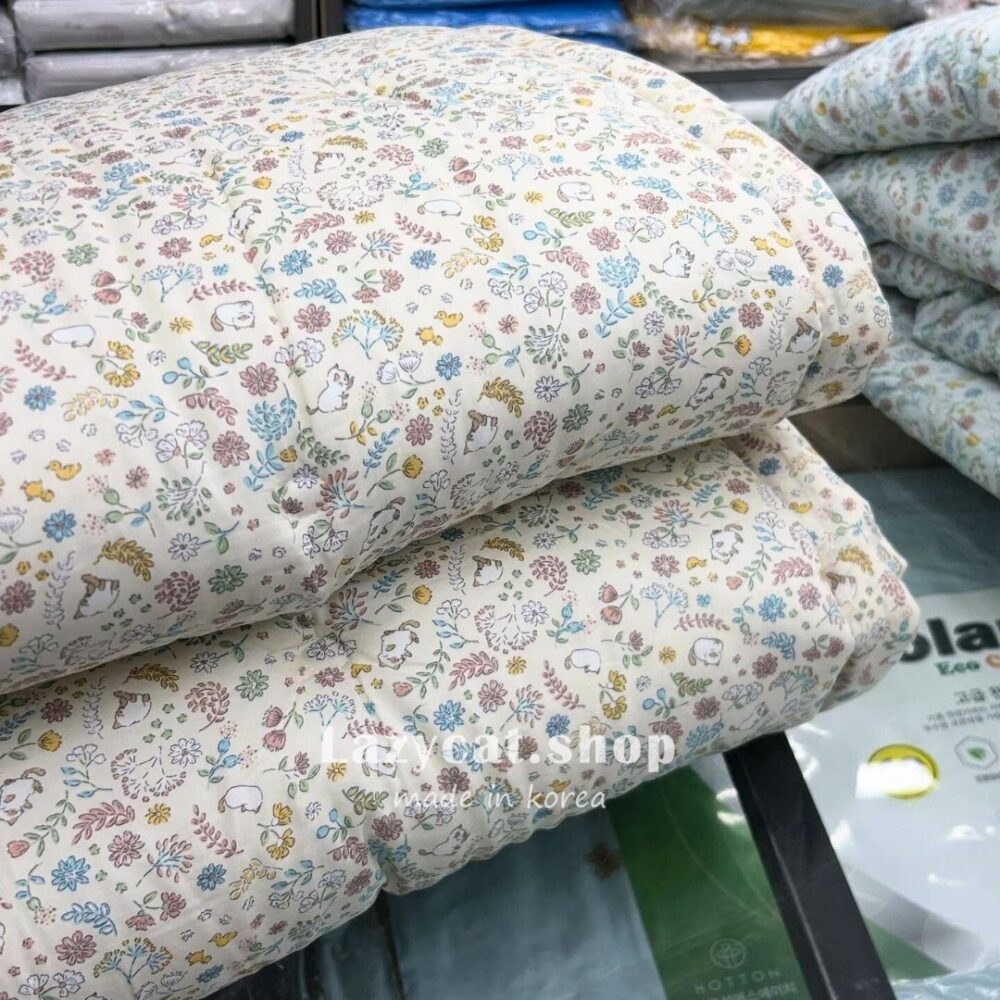 貓貓碎花 四季被 (5) 【韓國四季被】正韓🇰🇷貓貓碎花 四季被