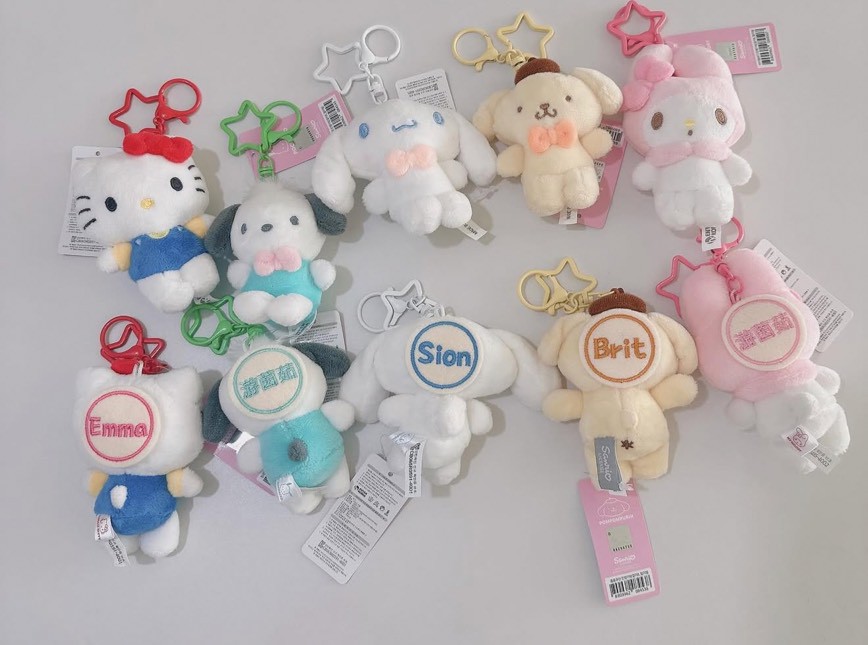 韓國客製化 (18) (長期販售)【韓國客製化】姓名客製化娃娃吊飾-2✨