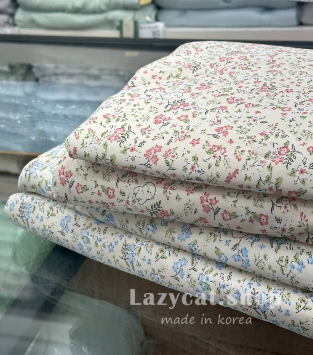 1686529_0 (預購)【韓國涼被】韓國OEM🇰🇷圓圓比熊小花 -7度涼被🧊