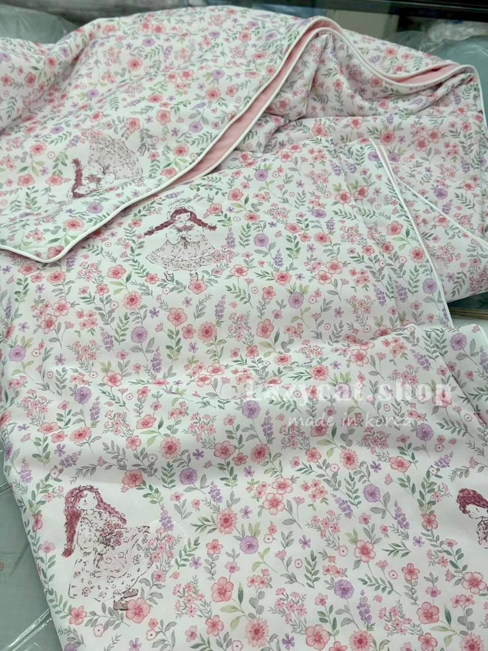 1894754_0 (預購)【韓國涼被】韓國OEM🇰🇷小女孩碎花 -7度涼被🧊