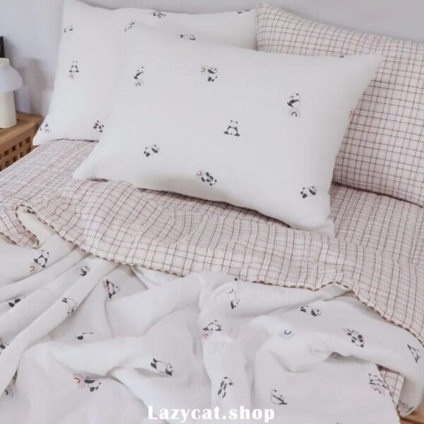 21 (預購)【韓國涼被】正韓🇰🇷彩虹小熊貓🧊涼被