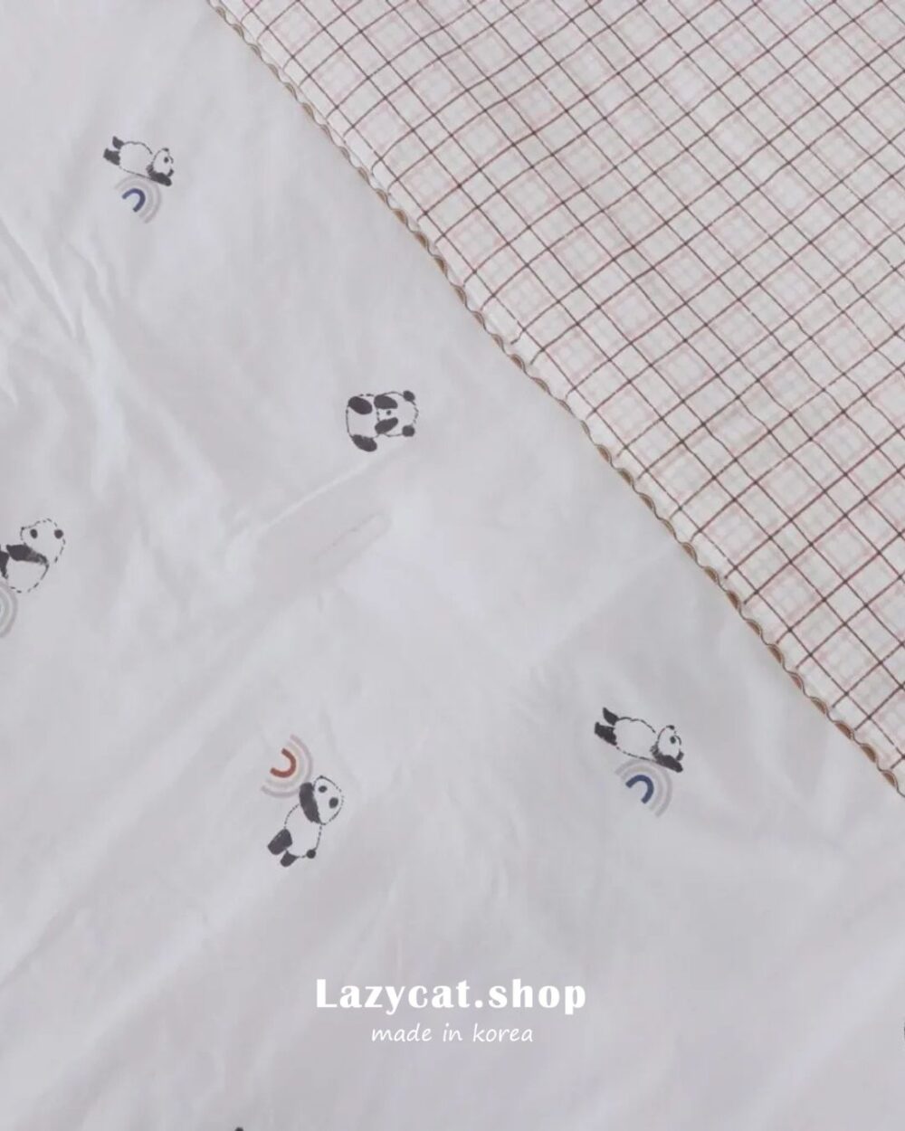 22 (預購)【韓國涼被】正韓🇰🇷彩虹小熊貓🧊涼被