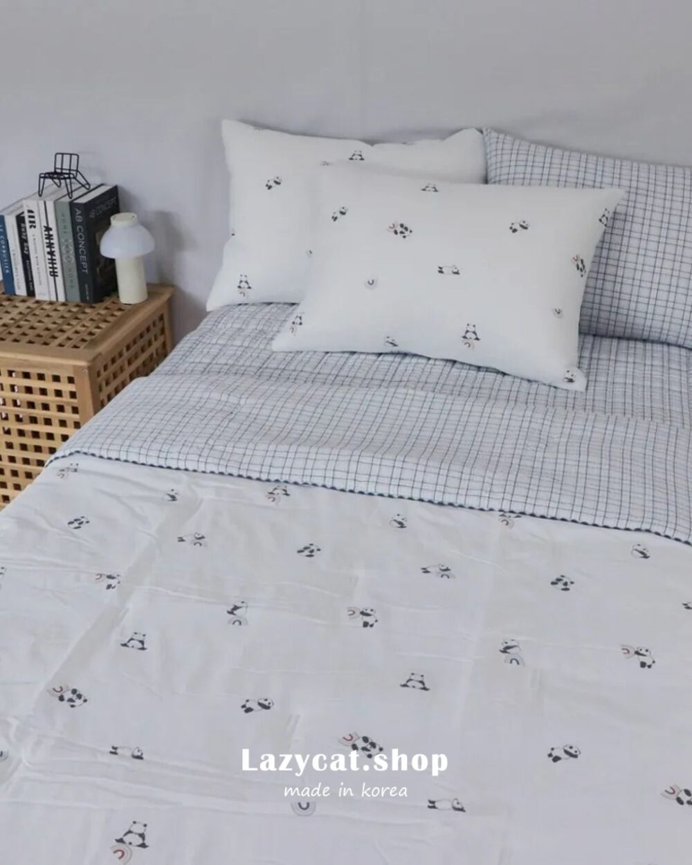 27 (預購)【韓國涼被】正韓🇰🇷彩虹小熊貓🧊涼被