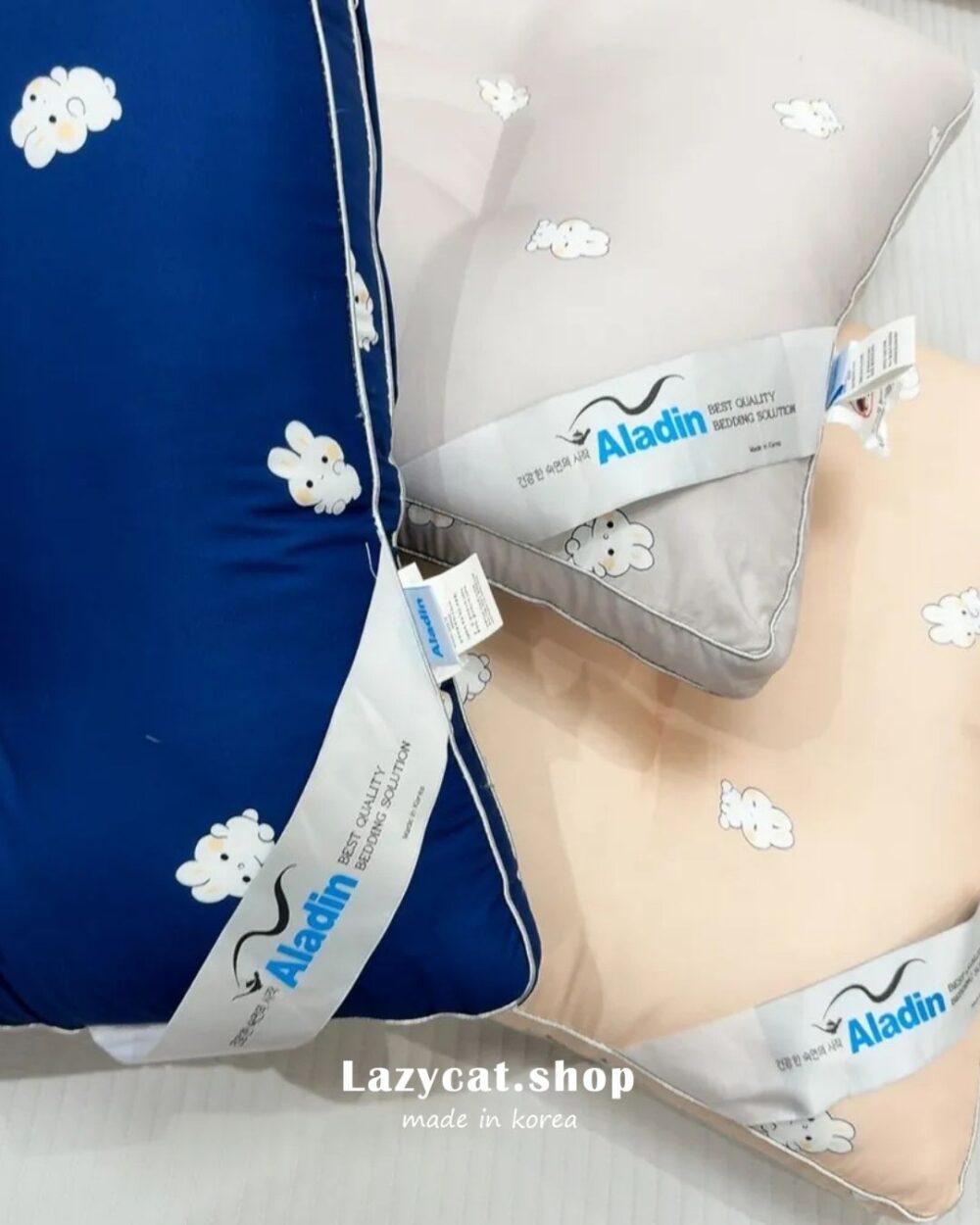 32 (預購)【韓國枕頭】正韓🇰🇷好評三秒枕 可愛兔兔 抗蟎枕頭