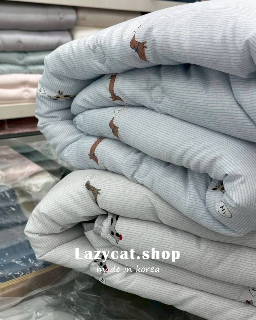 43 (預購)【韓國四季被】正韓🇰🇷Bonjour臘腸狗 薄款/厚款四季被