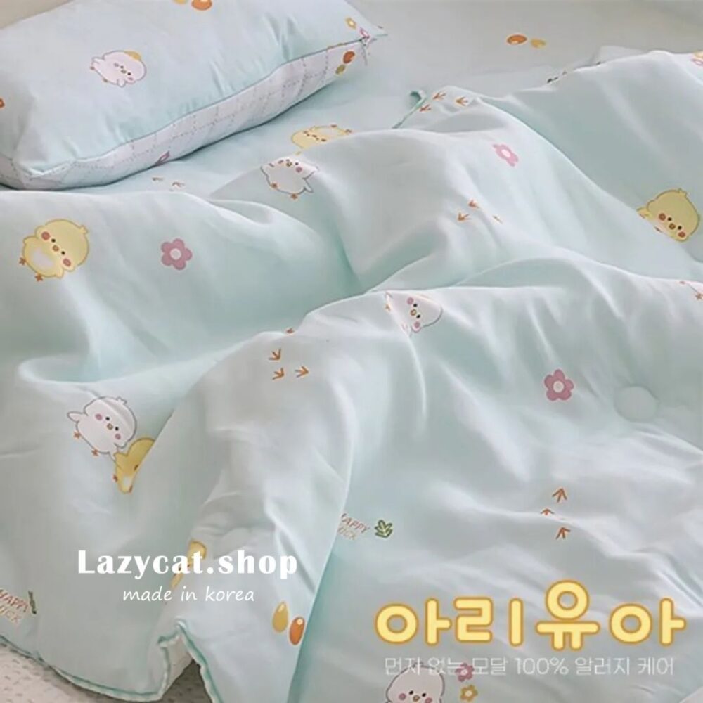 LINE_NOTE_260207_11 (預購)【兒童睡袋】正韓🇰🇷棉被家 可愛小雞兒童睡袋 5件組