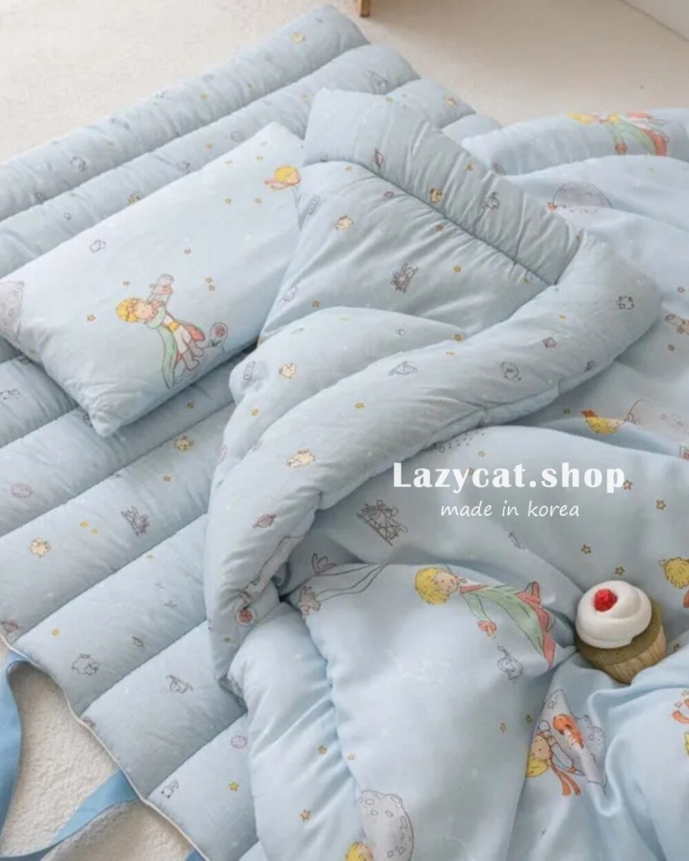 LINE_NOTE_260207_29 (預購)【兒童睡袋】正韓🇰🇷棉被家 小王子兒童睡袋 4件組