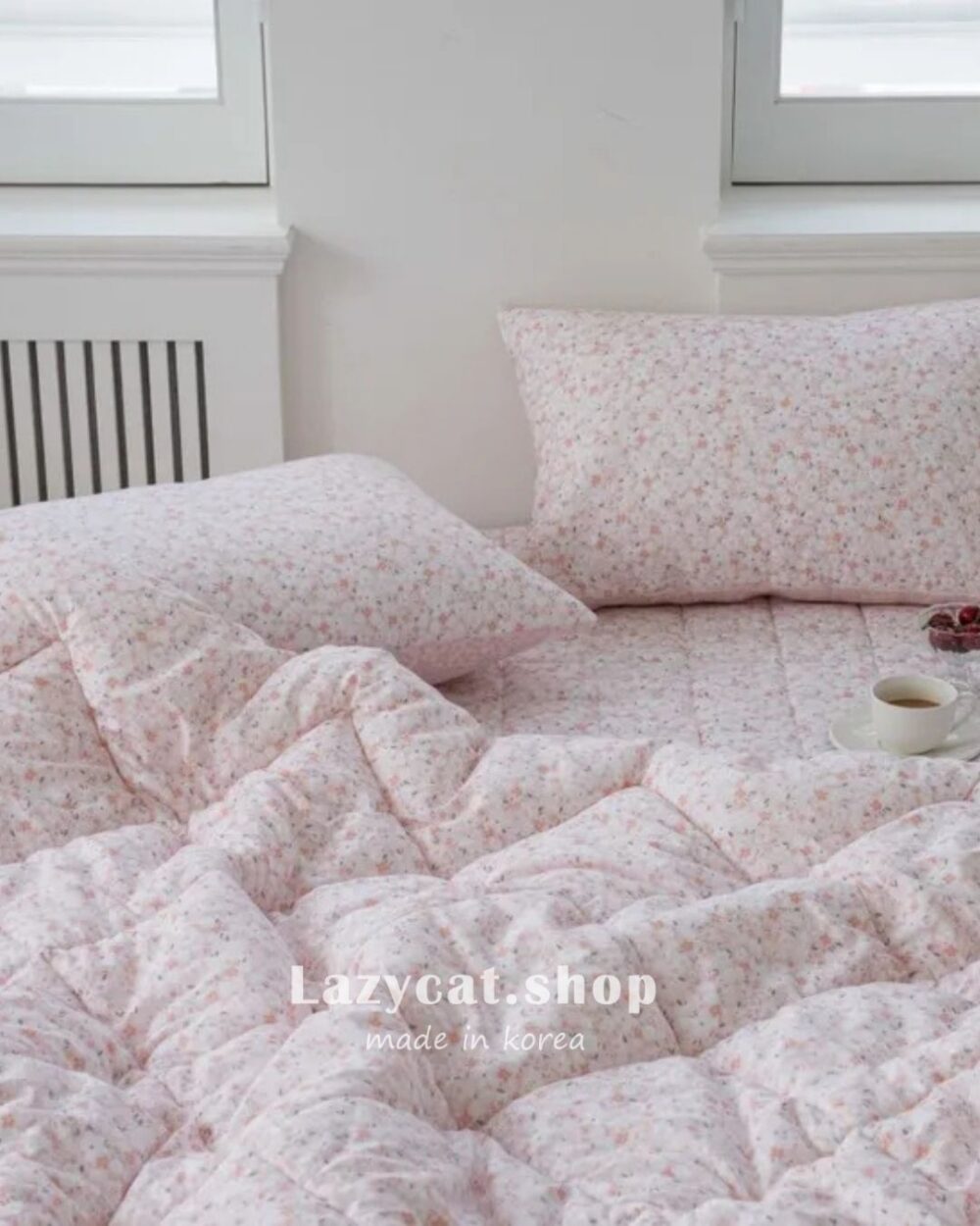 LINE_NOTE_260212_15 (預購)【韓國四季被】正韓🇰🇷滿版溫柔小花 厚款四季被🌸