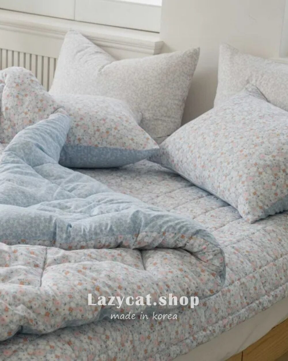 LINE_NOTE_260212_19 (預購)【韓國四季被】正韓🇰🇷滿版溫柔小花 厚款四季被🌸