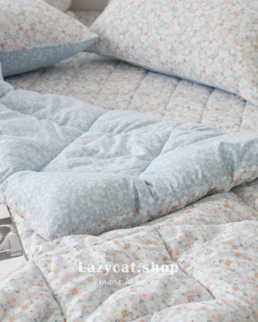 LINE_NOTE_260212_24 (預購)【韓國四季被】正韓🇰🇷滿版溫柔小花 厚款四季被🌸