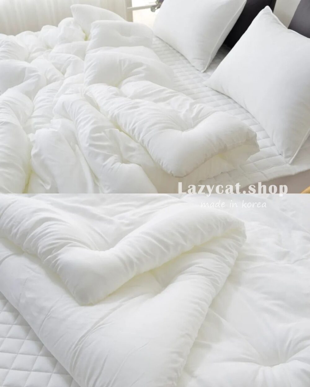 LINE_NOTE_260212_7 (預購)【韓國四季被】正韓🇰🇷無印素色百搭 厚款四季被🩶