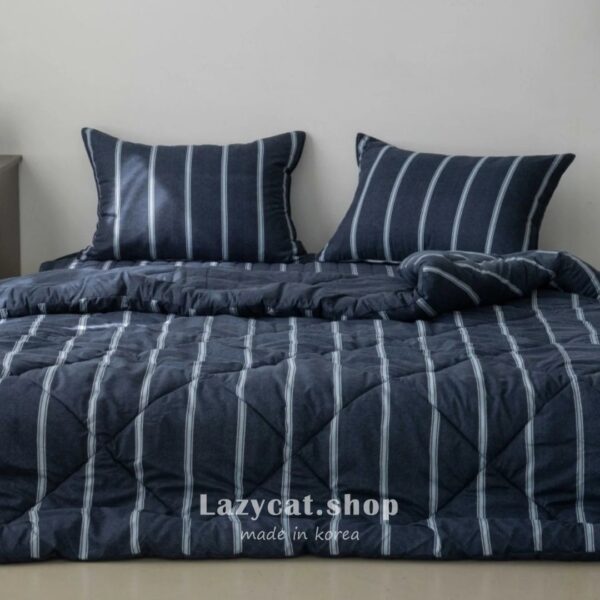 LINE_NOTE_260214_3 (預購)【韓國四季被】正韓🇰🇷摩登條紋 厚款四季被🎩