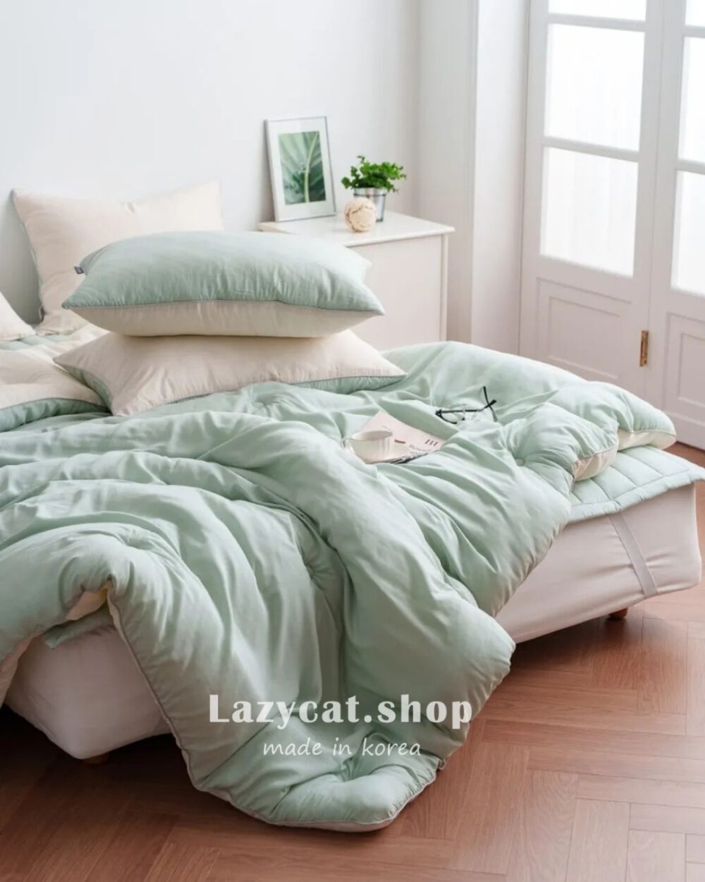 LINE_NOTE_260215_1 (預購)【韓國四季被】正韓🇰🇷素面撞色天絲🩶厚款四季被