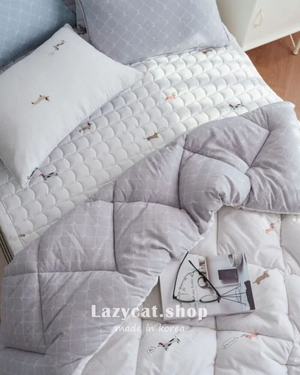 LINE_NOTE_260215_11 (預購)【韓國四季被】正韓🇰🇷Bonjour臘腸狗 厚款四季被🐶(只有單人)