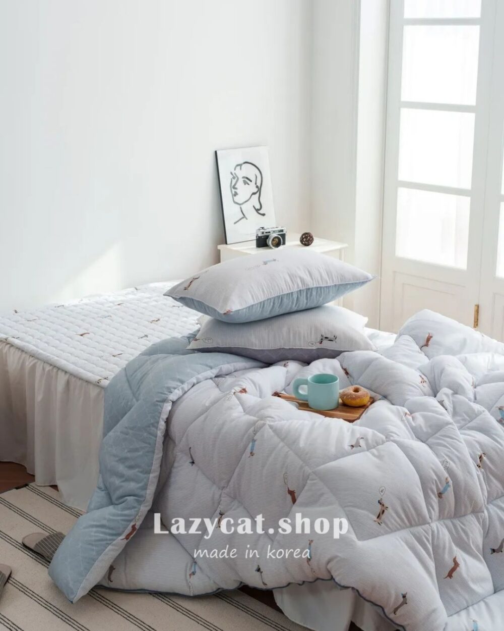 LINE_NOTE_260215_12 (預購)【韓國四季被】正韓🇰🇷Bonjour臘腸狗 厚款四季被🐶(只有單人)