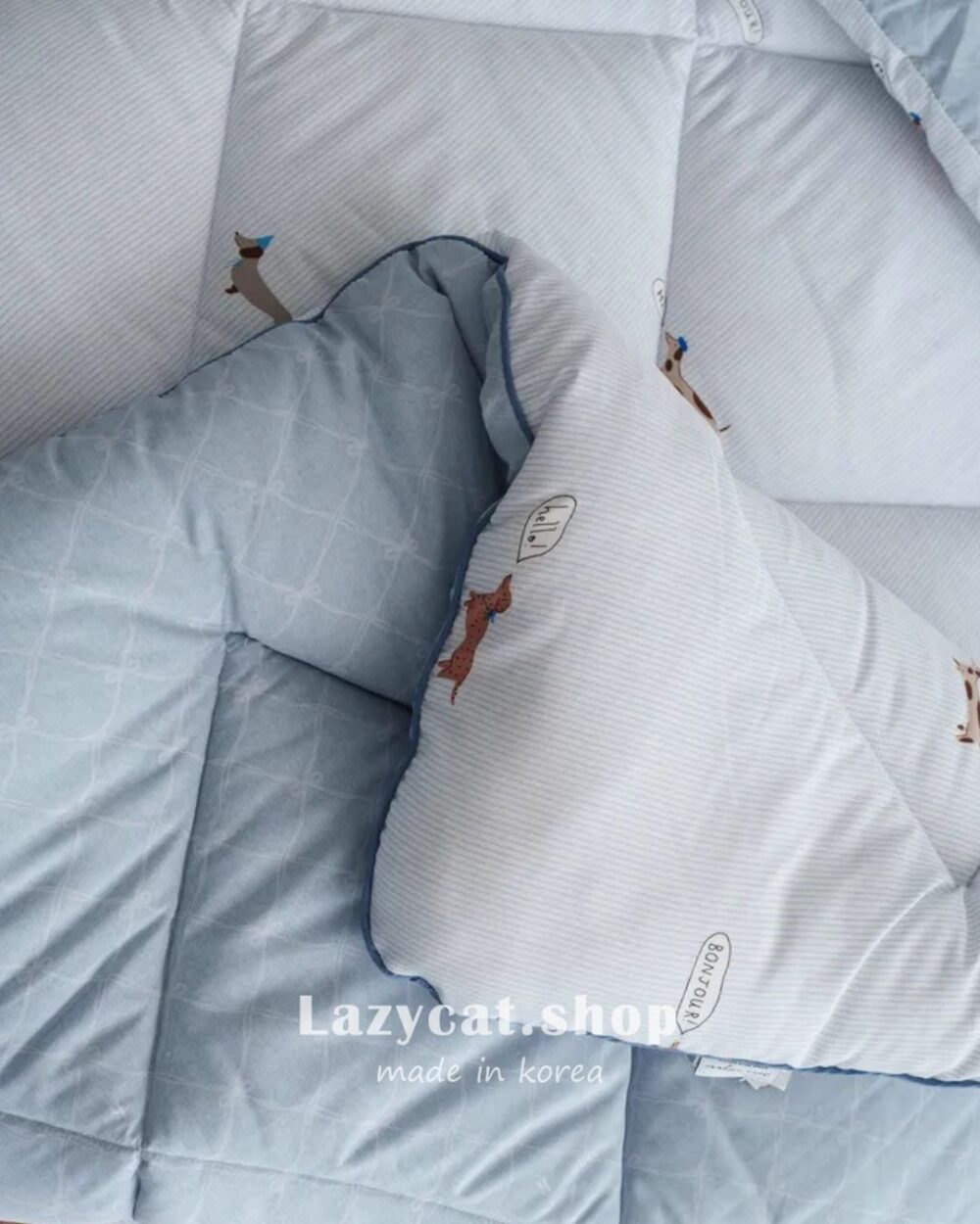 LINE_NOTE_260215_13 (預購)【韓國四季被】正韓🇰🇷Bonjour臘腸狗 厚款四季被🐶(只有單人)