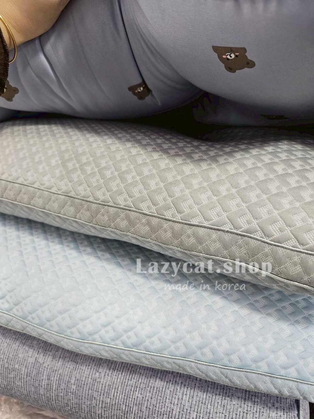 LINE_NOTE_260215_19 (預購)【韓國枕頭】正韓🇰🇷夏季必備 涼感微笑U型枕🧊機能枕頭