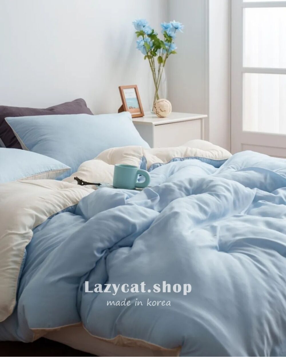 LINE_NOTE_260215_2 (預購)【韓國四季被】正韓🇰🇷素面撞色天絲🩶厚款四季被