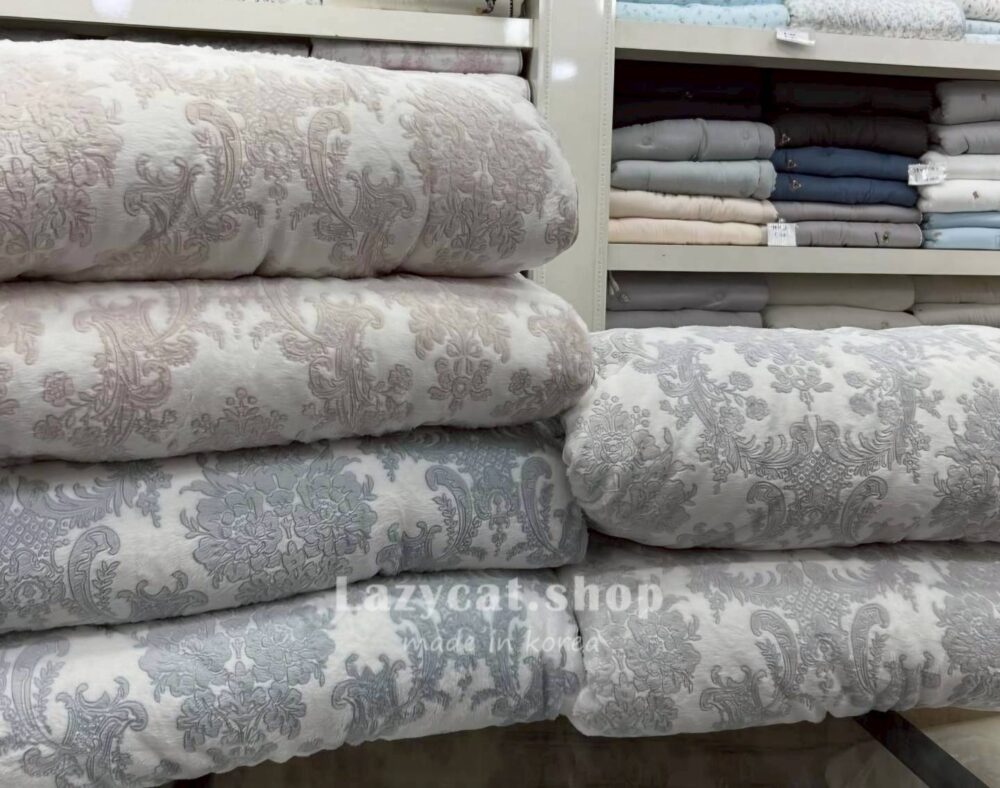 LINE_NOTE_260215_20 (預購)【韓國冬被】正韓🇰🇷柔美圖騰毛絨 冬被✨️(只有單人)