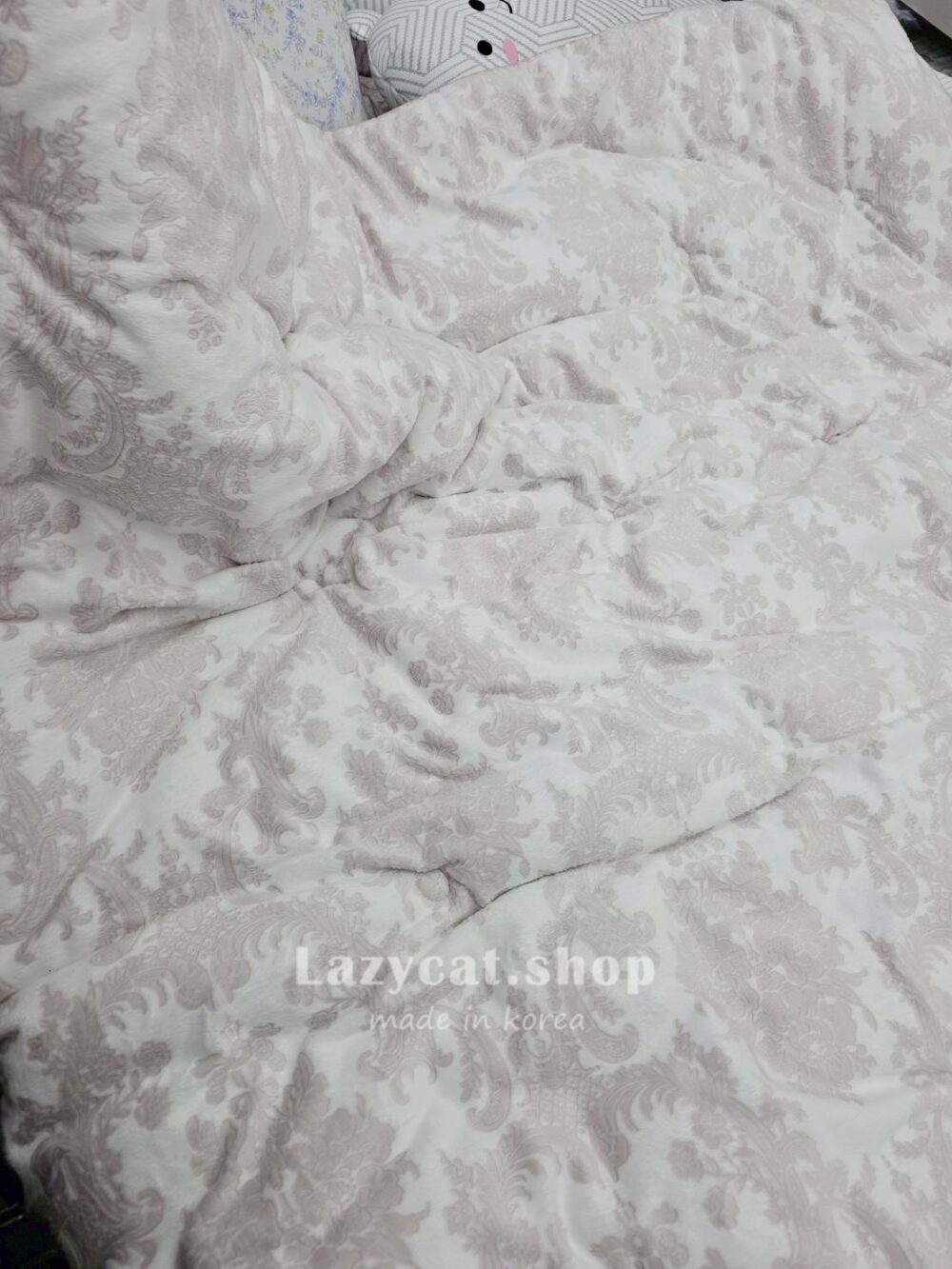 LINE_NOTE_260215_24 (預購)【韓國冬被】正韓🇰🇷柔美圖騰毛絨 冬被✨️(只有單人)