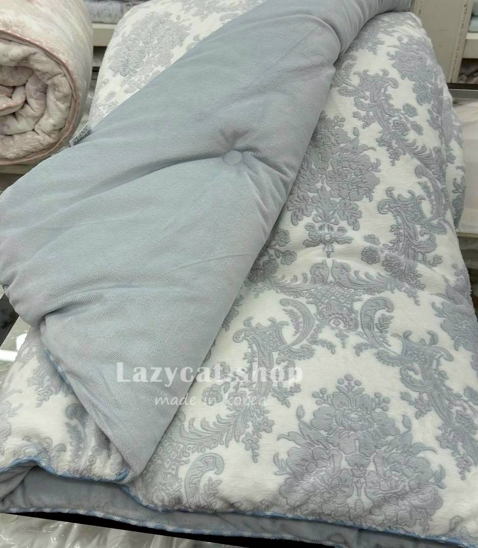 LINE_NOTE_260215_26 (預購)【韓國冬被】正韓🇰🇷柔美圖騰毛絨 冬被✨️(只有單人)