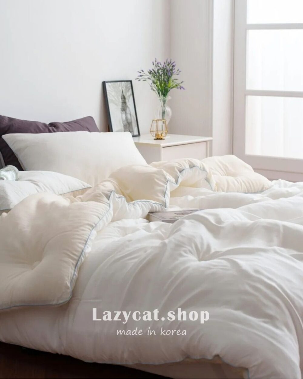 LINE_NOTE_260215_3 (預購)【韓國四季被】正韓🇰🇷素面撞色天絲🩶厚款四季被