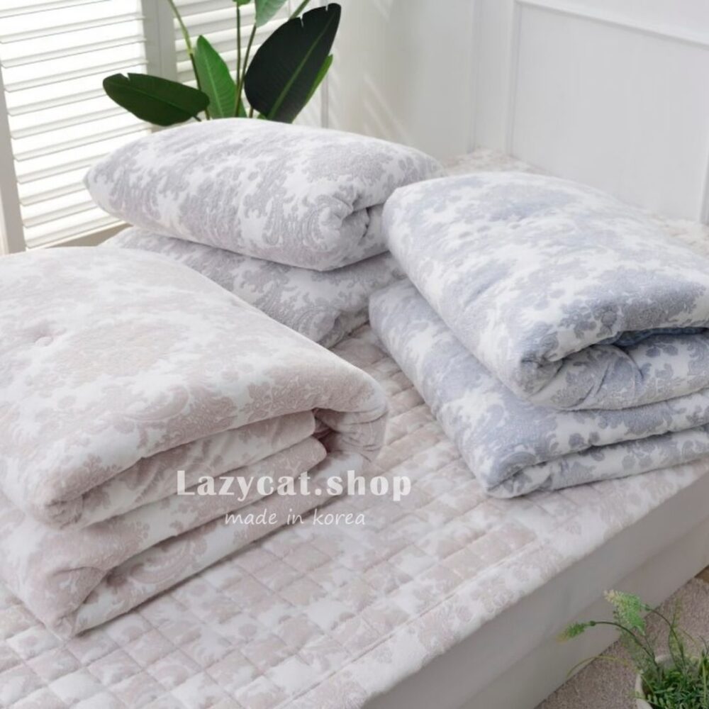 LINE_NOTE_260215_30 (預購)【韓國冬被】正韓🇰🇷柔美圖騰毛絨 冬被✨️(只有單人)
