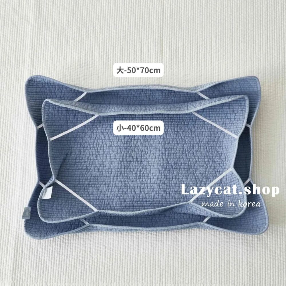 LINE_NOTE_260215_52 (預購)【韓國保潔墊】正韓🇰🇷韓國素色100%有機純棉 枕頭保潔墊(6色)