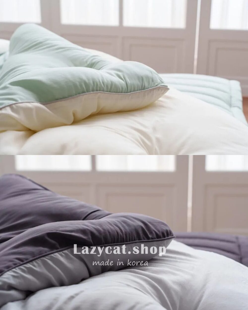 LINE_NOTE_260215_6 (預購)【韓國四季被】正韓🇰🇷素面撞色天絲🩶厚款四季被
