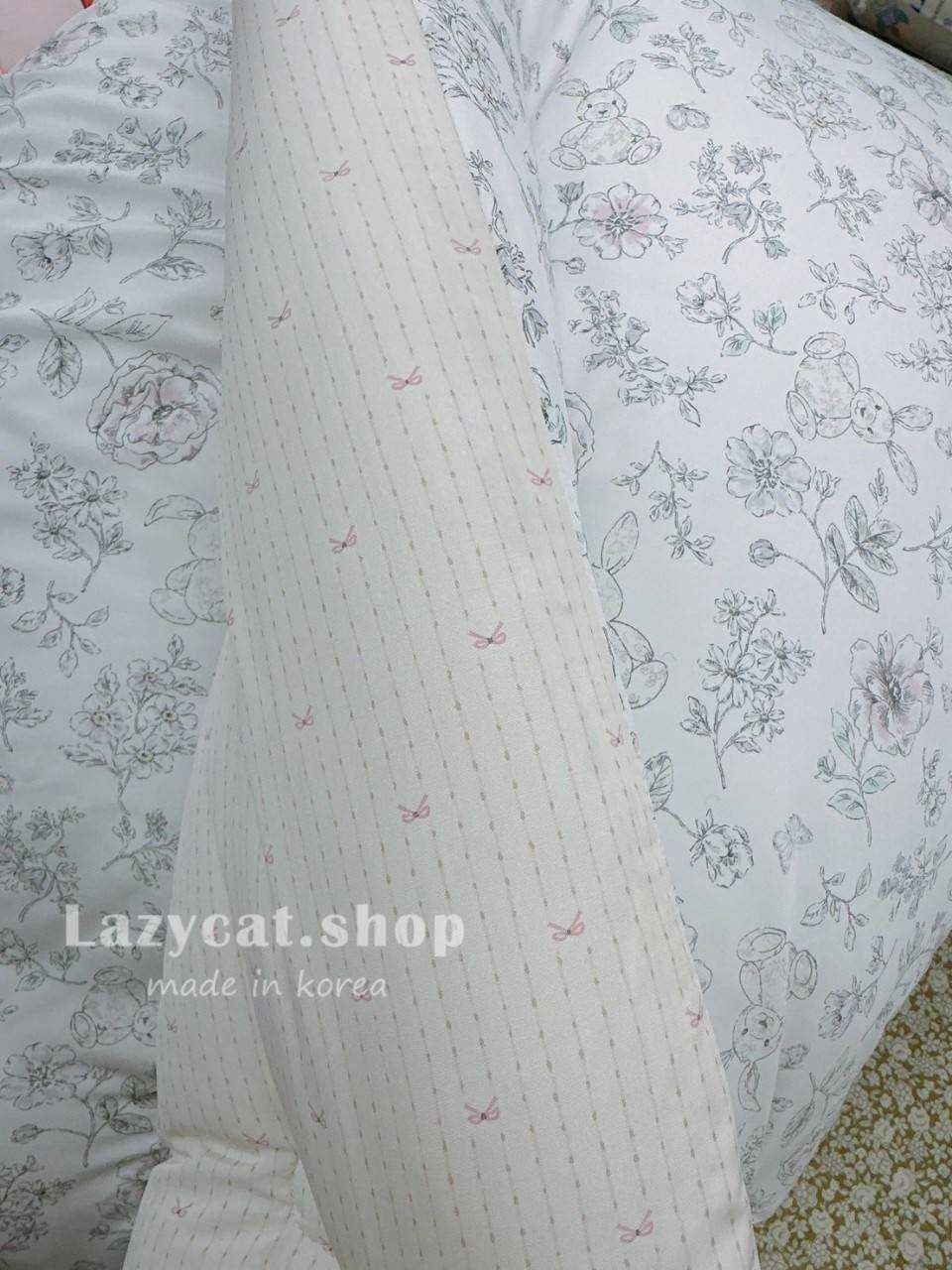LINE_NOTE_260216_15 (預購)【韓國四季被】正韓🇰🇷花束兔兔🐇薄款/厚款四季被